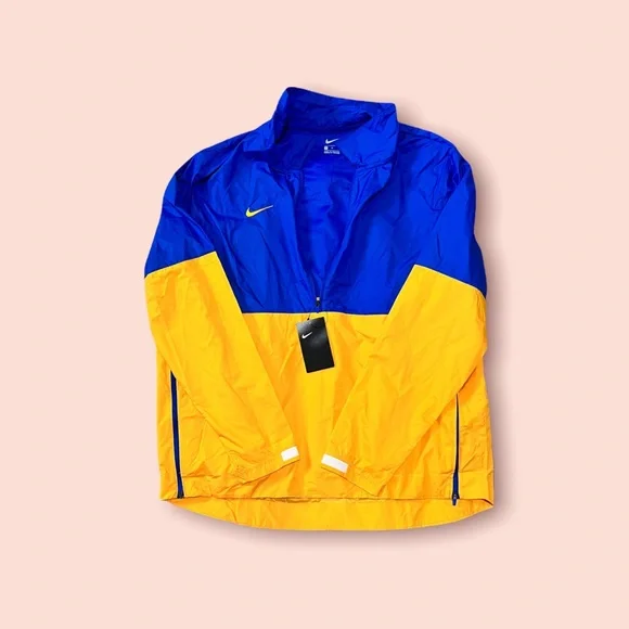 (XL) Nike 1/4 Zip Windbreaker NWT LA Rams Color Scheme 90’s Vintage Retro Mens - Picture 5 of 8